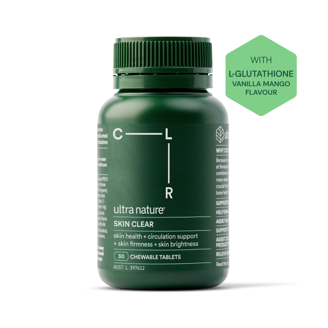 Ultra Nature Skin Clear 30 Chewable Tablets