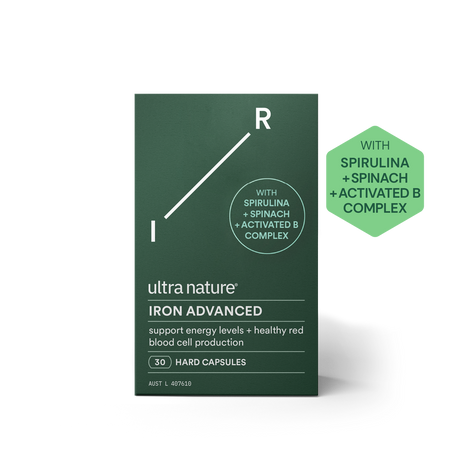 Ultra Nature Iron Advanced 30 Capsules