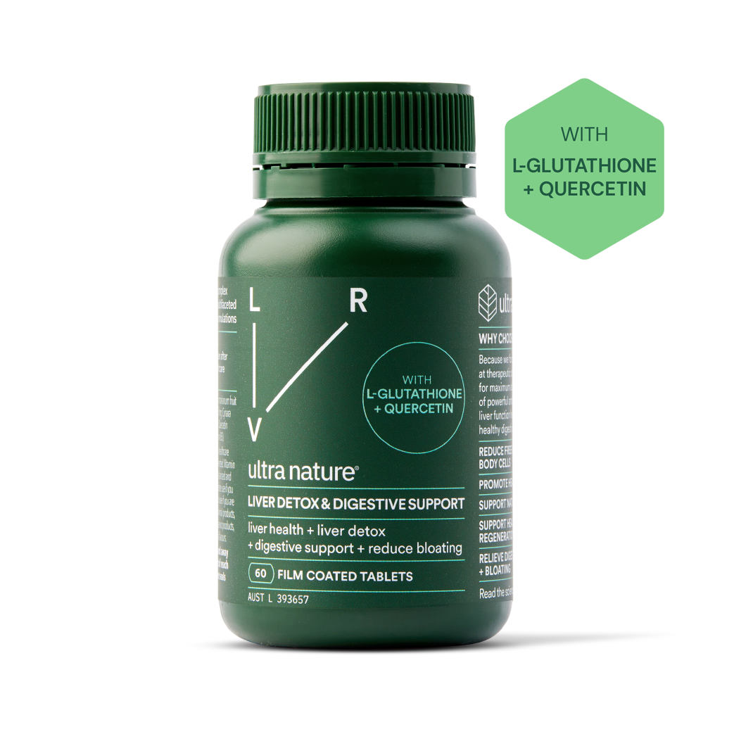 Ultra Nature Liver Detox & Digestive Support 60 Tablets