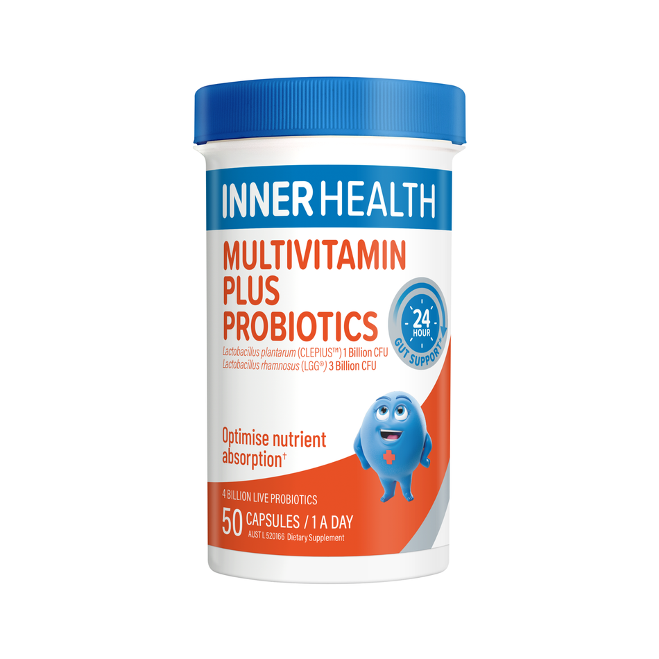 Inner Health Multivitamin Plus Probiotics 50 Capsules