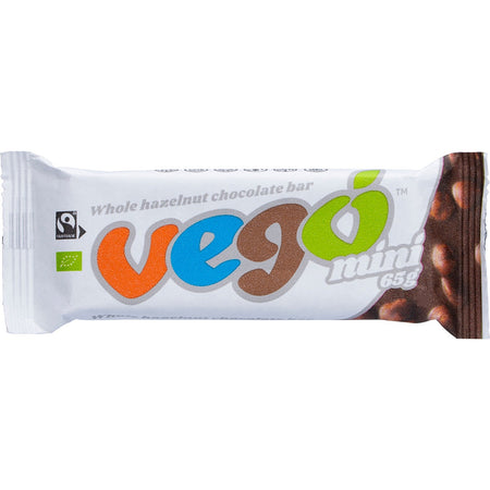 VEGO Whole Hazelnut Chocolate Bar Mini 65g