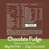 IsoWhey Optimum VLCD Shake + Collagen Chocolate Fudge 18 x 55g