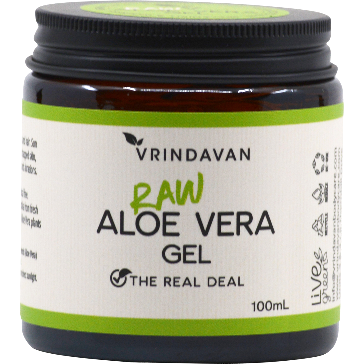 Vrindavan Raw Aloe Vera Gel 100ml