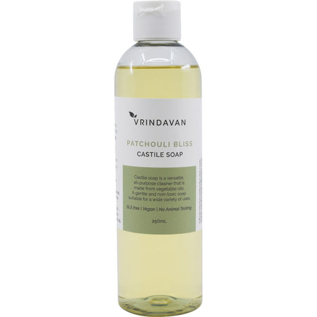 Vrindavan Castile Soap Patchouli Bliss 250ml