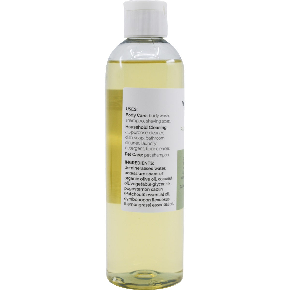 Vrindavan Castile Soap Patchouli Bliss 250ml