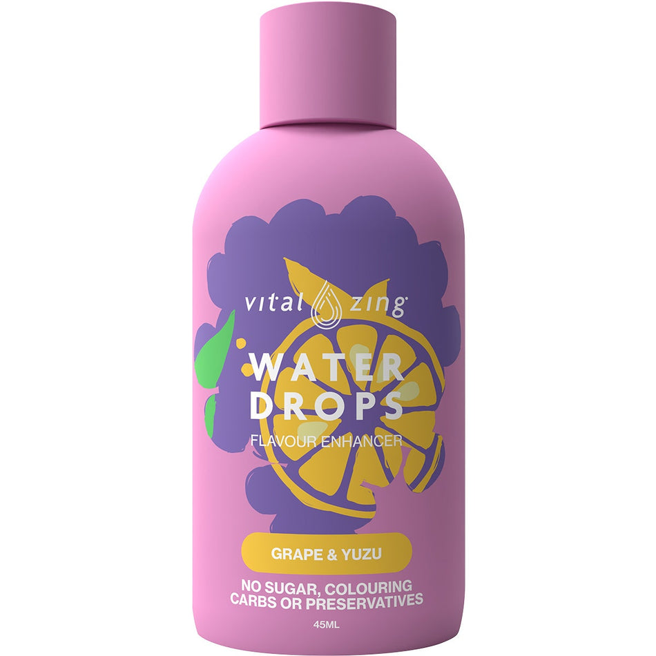 Vital Zing Water Drops Grape & Yuzu 45ml