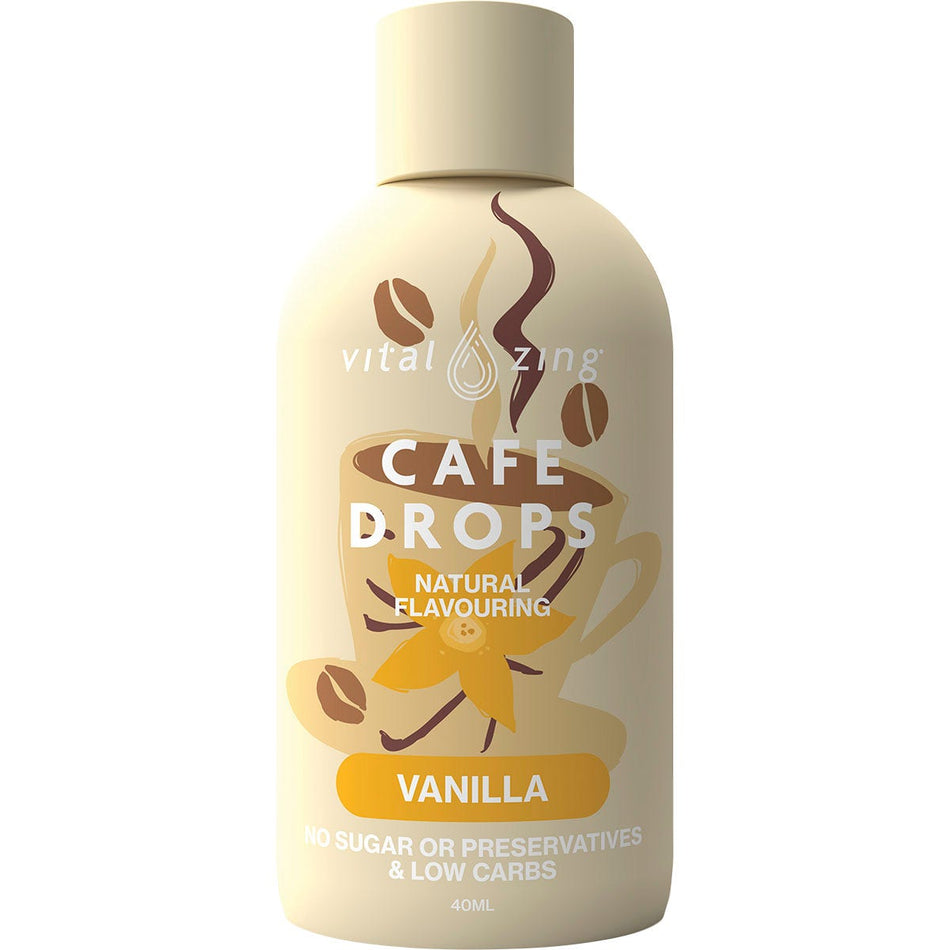 Vital Zing Café Drops Vanilla 40ml