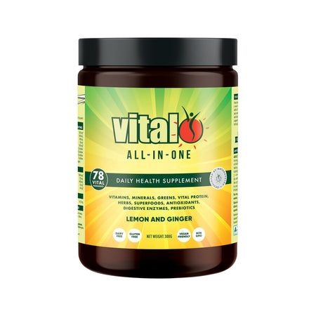 Martin & Pleasance Vital All-In-One Greens Lemon and Ginger 300g