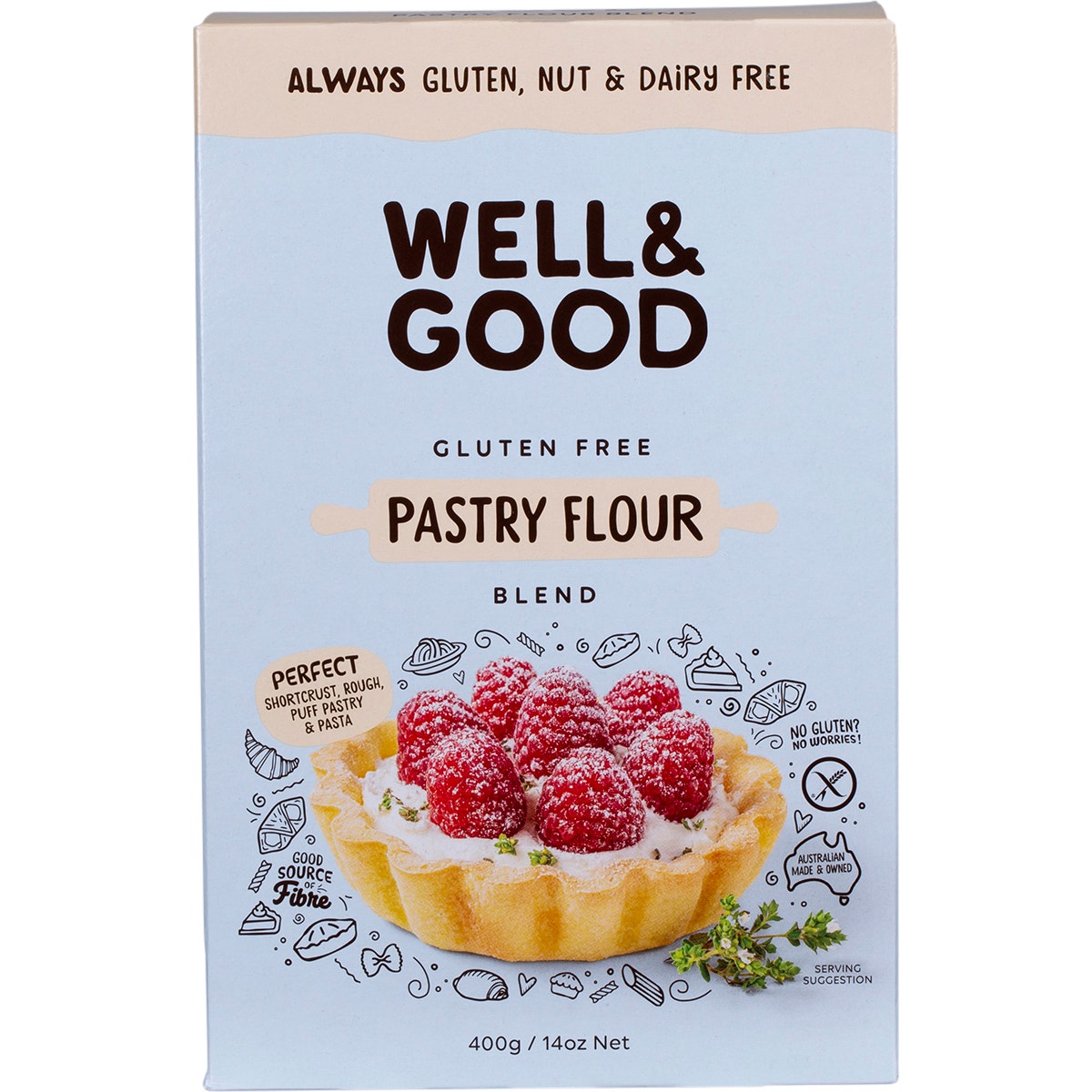 Well & Good Pastry Flour Blend 400g