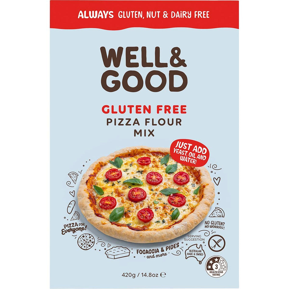 Well & Good Pizza Flour Mix 420g