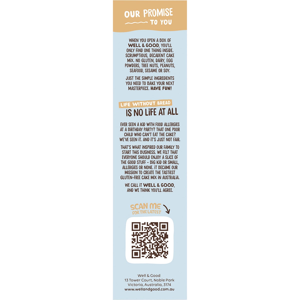 Well & Good Crusty Bread Mix 410g