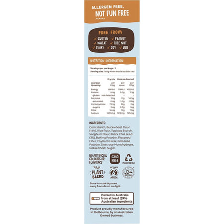 Well & Good Buckwheat & Chia Bread Mix 360g