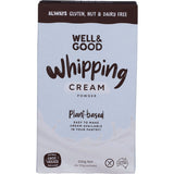 Well & Good Plant Based Whipping Cream Powder 250g