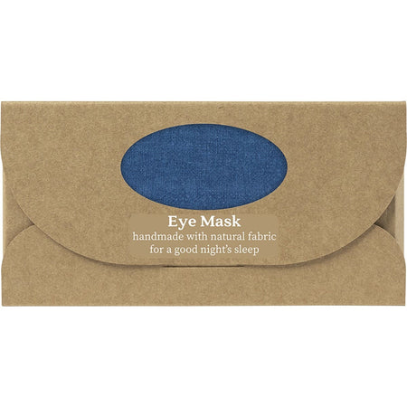 Wheatbags Love Eye Mask Luxe Linen Ocean