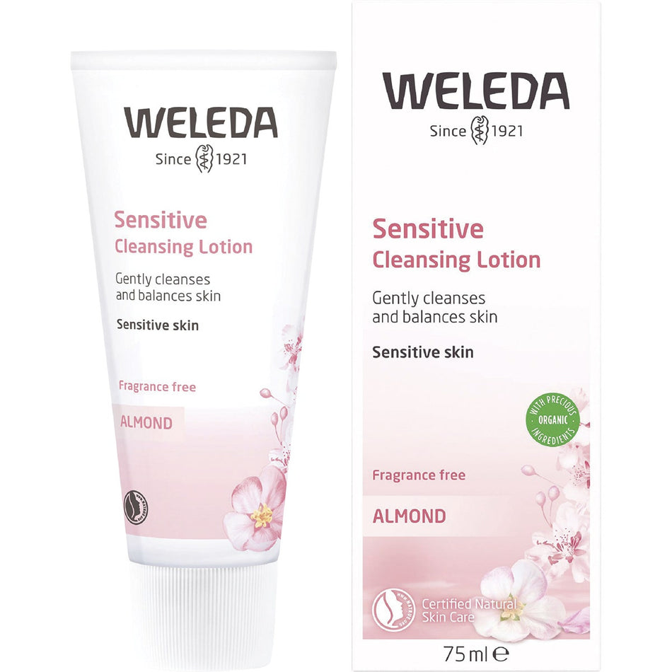 WELEDA Sensitive Cleansing Lotion Almond 75ml