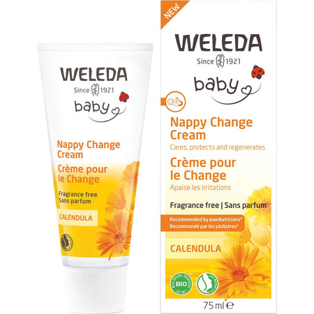 Weleda Baby Nappy Change Cream Calendula Fragrance Free 75ml
