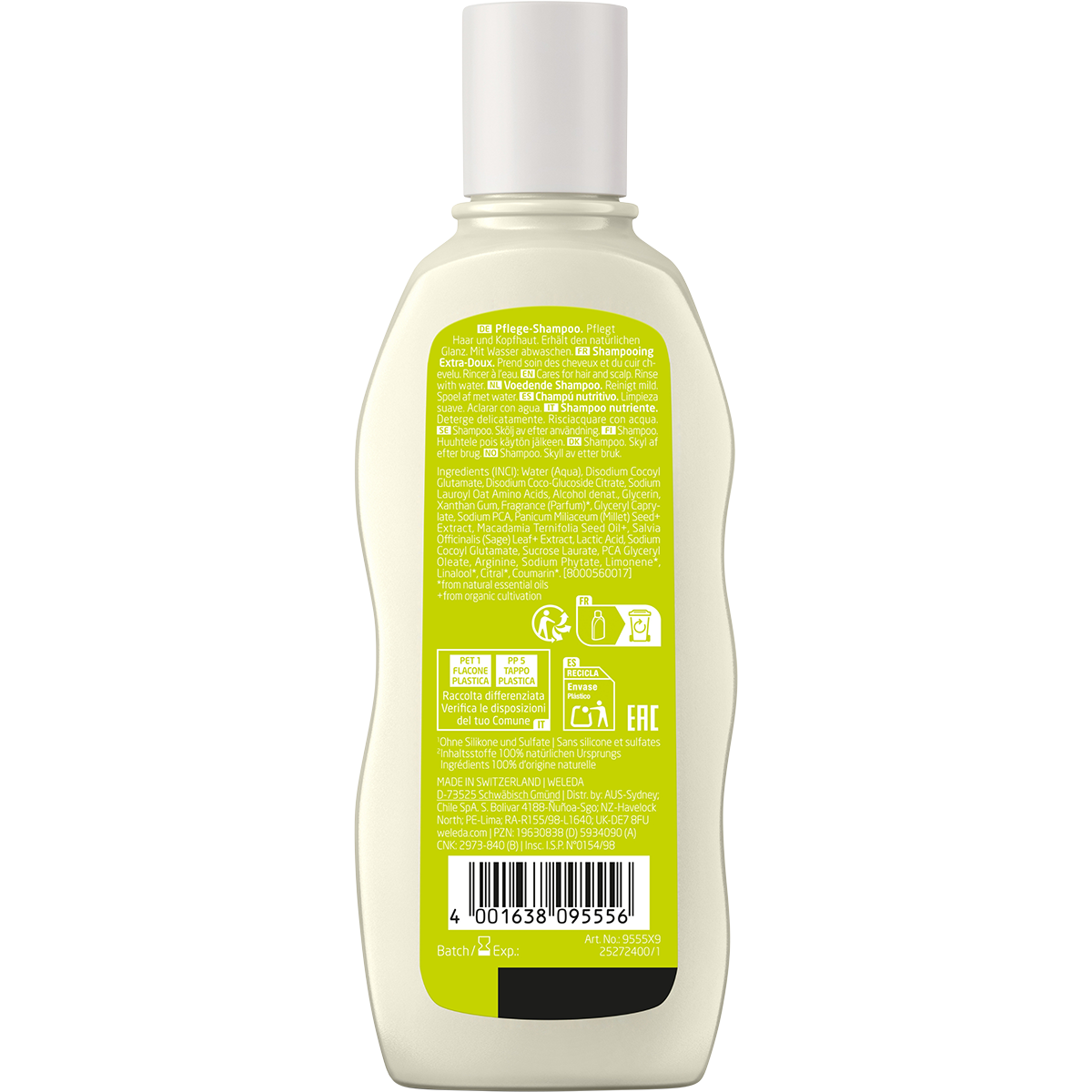 Weleda Millet Gentle & Mild Shampoo 190ml