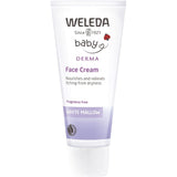 WELEDA White Mallow Face Cream Baby Derma - Fragrance Free - 50ml