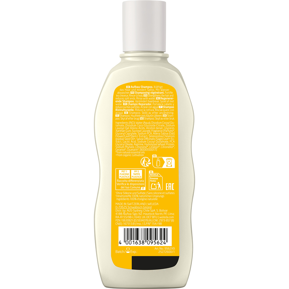 Weleda Oat Replenish & Care Shampoo 190ml