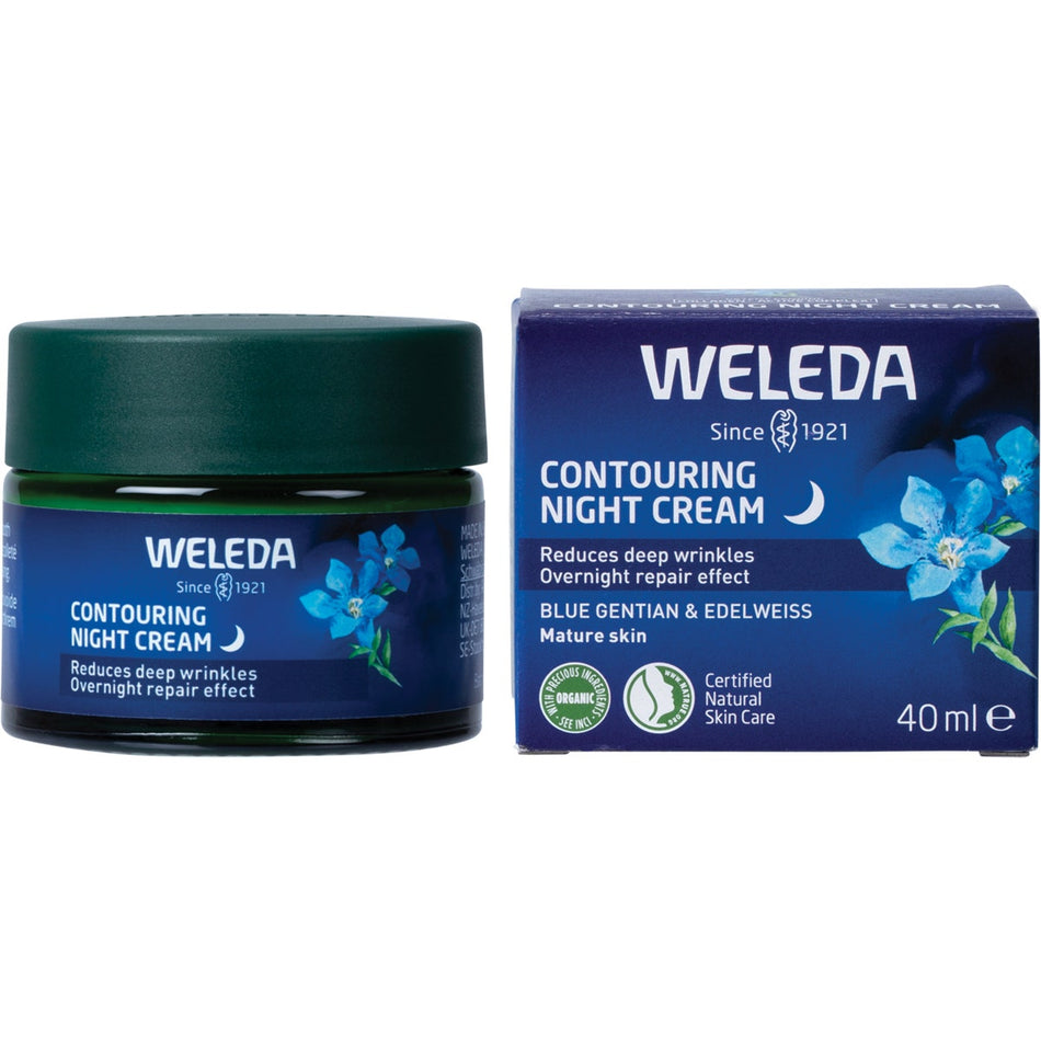 Weleda Night Cream Contouring (Blue Gentian & Edelweiss) 40ml