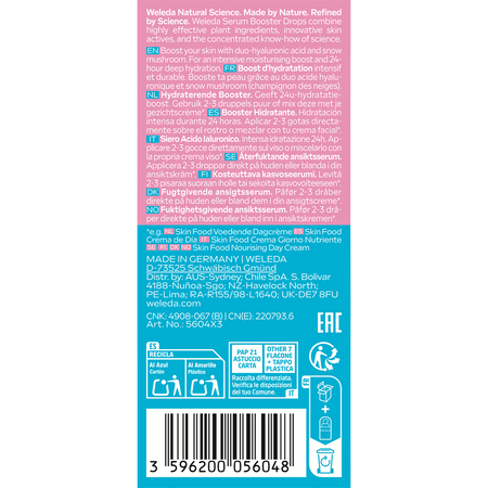 Weleda Hyaluronic Moisture Serum Drops 30ml