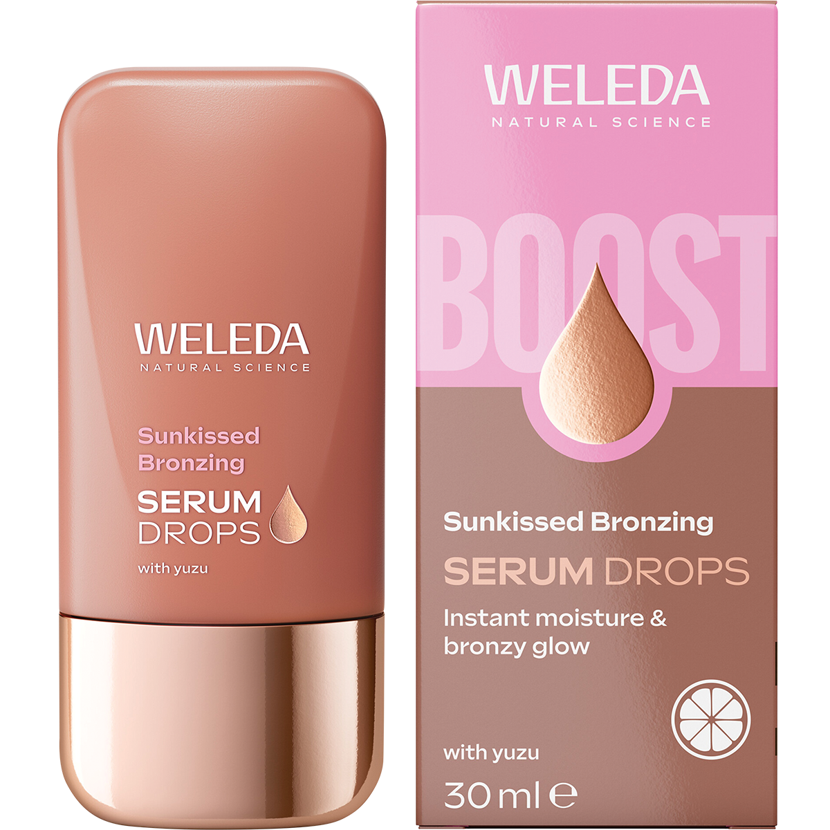 Weleda Sunkissed Bronzing Serum Drops 30ml