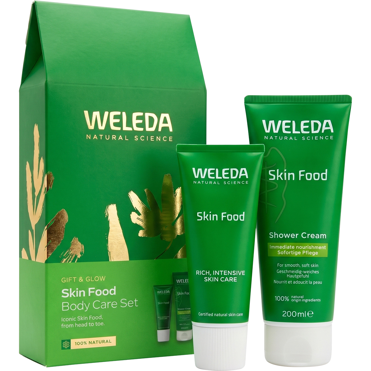 Weleda Gift & Glow Skin Food Body Care Set 2 Pack