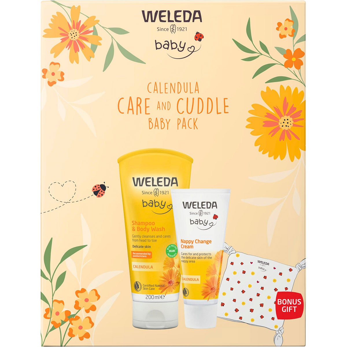 Weleda Baby Calendula Care and Cuddle Baby Pack