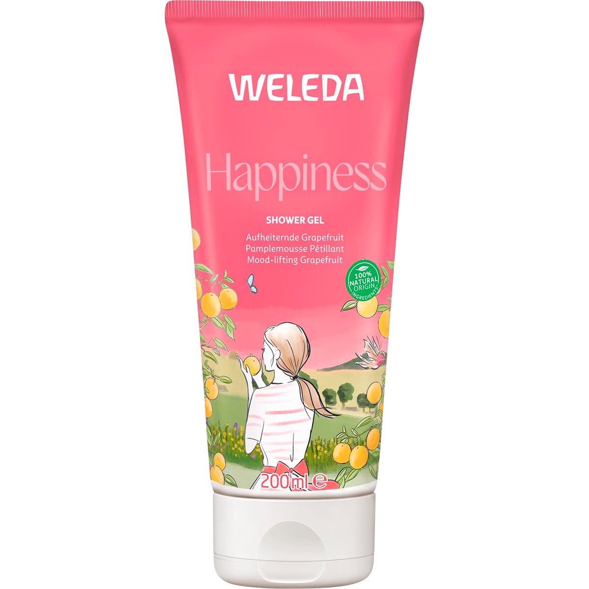 Weleda Happiness Shower Gel Grapefruit 200ml