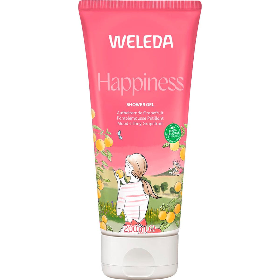 Weleda Happiness Shower Gel Grapefruit 200ml