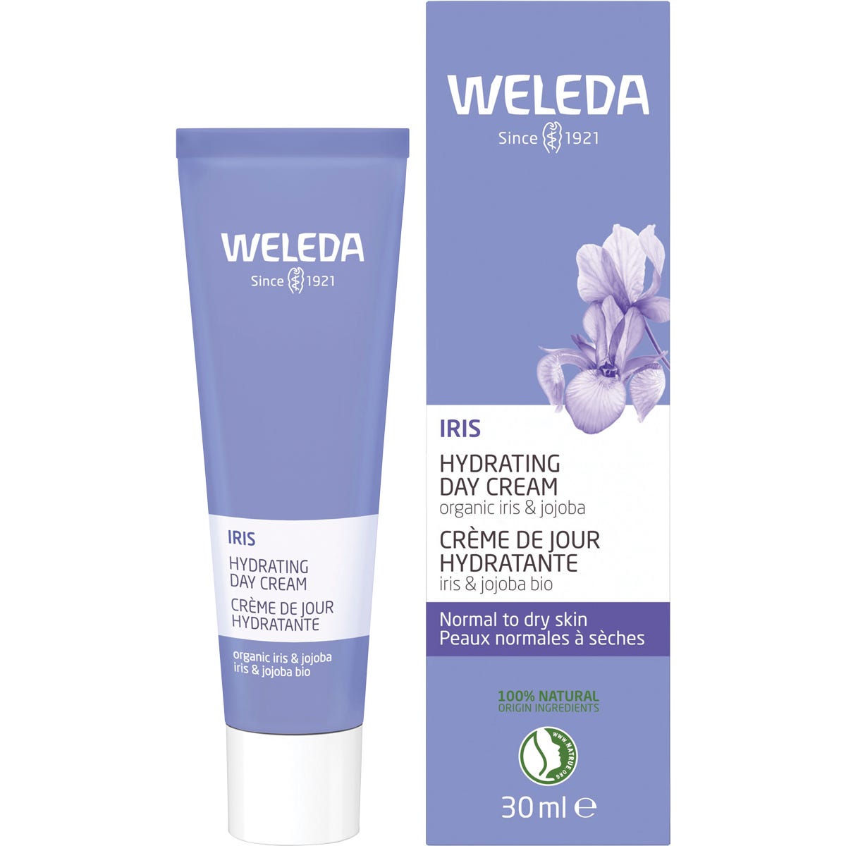 Weleda Hydrating Day Cream Iris 30ml