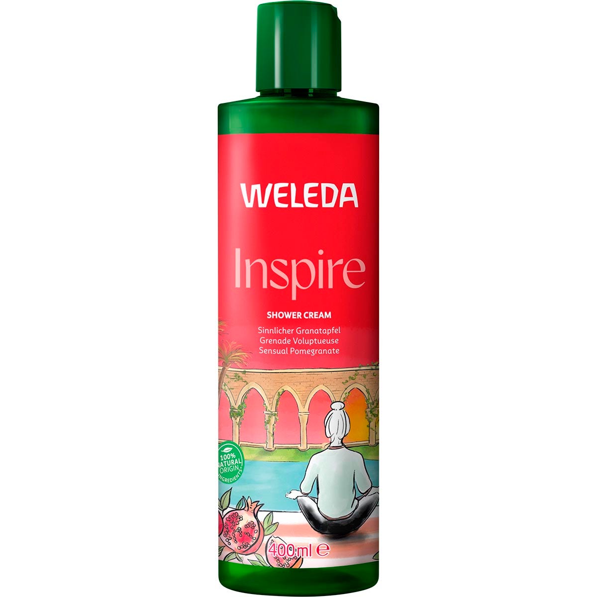 Weleda Shower Cream Inspire Sensual Pomegranate 400ml
