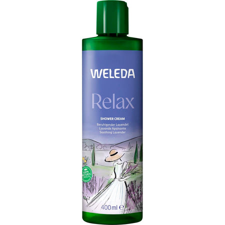 Weleda Shower Cream Relax Soothing Lavender 400ml