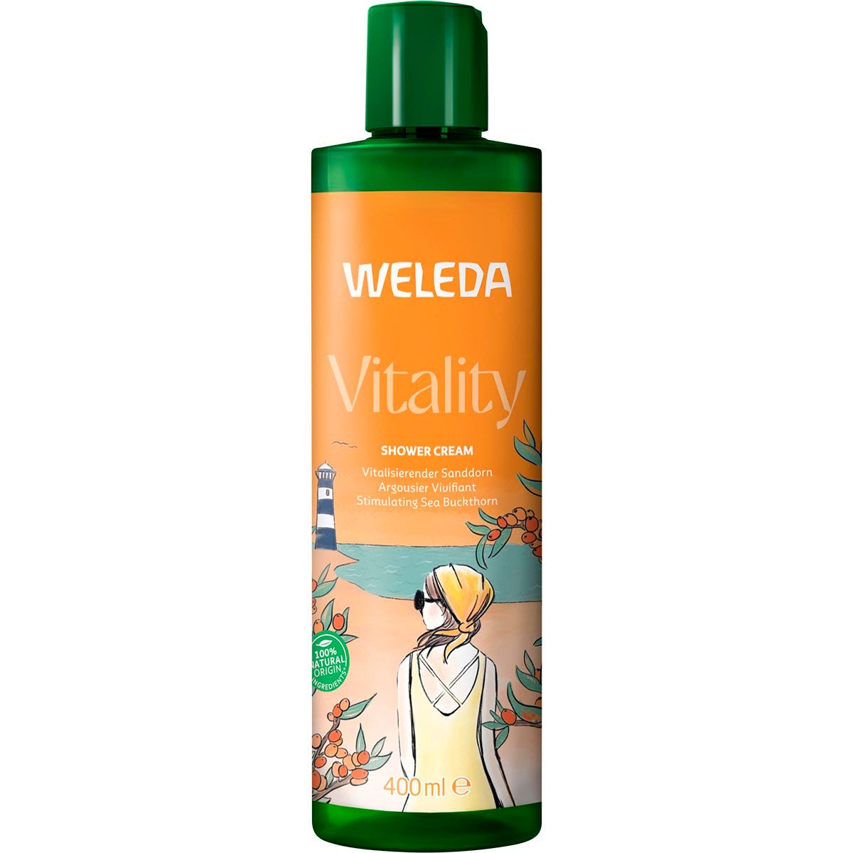 Weleda Shower Cream Vitality Stimulating Sea Buckthorn 400ml