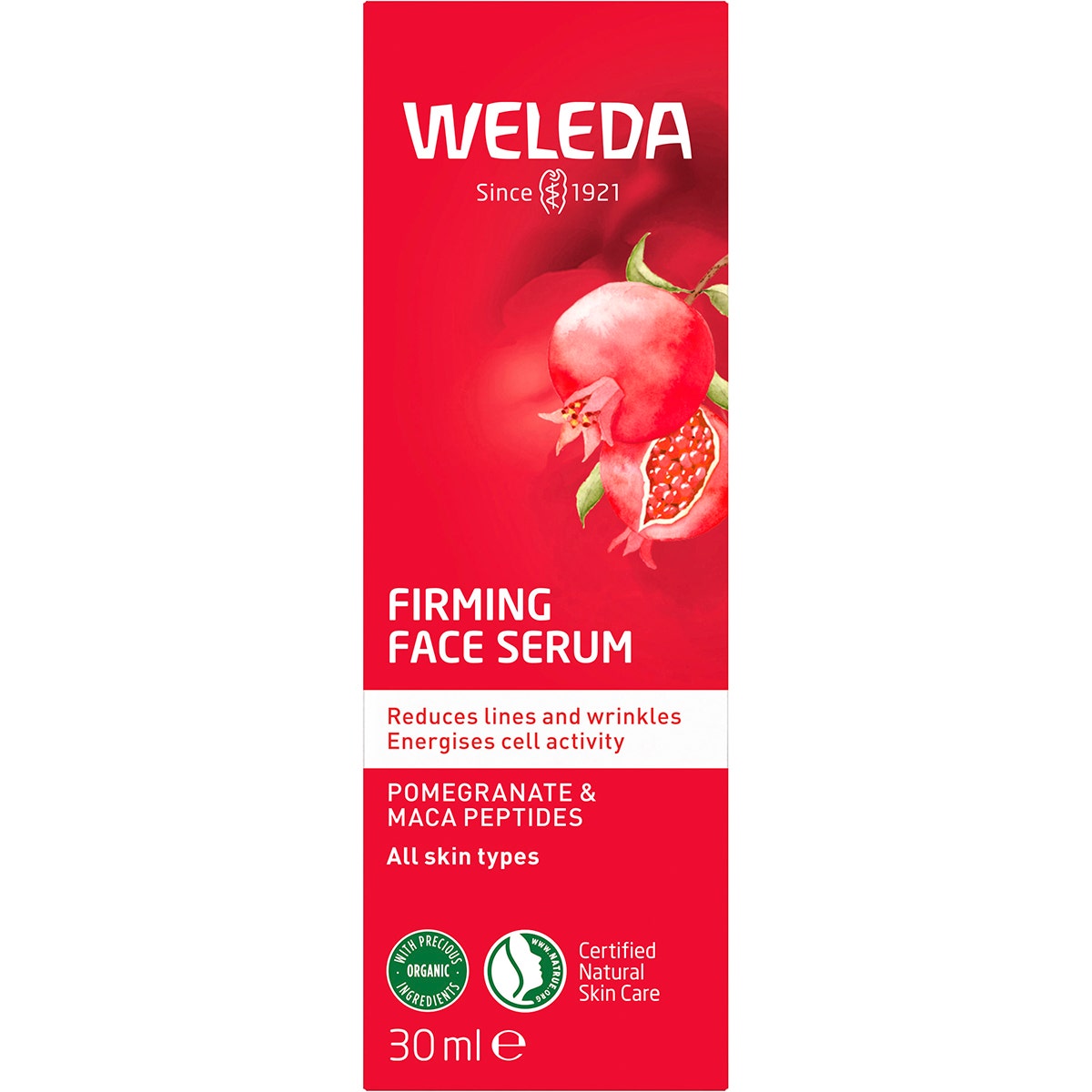 WELEDA Firming Face Serum Pomegranate & Maca Peptides 30ml