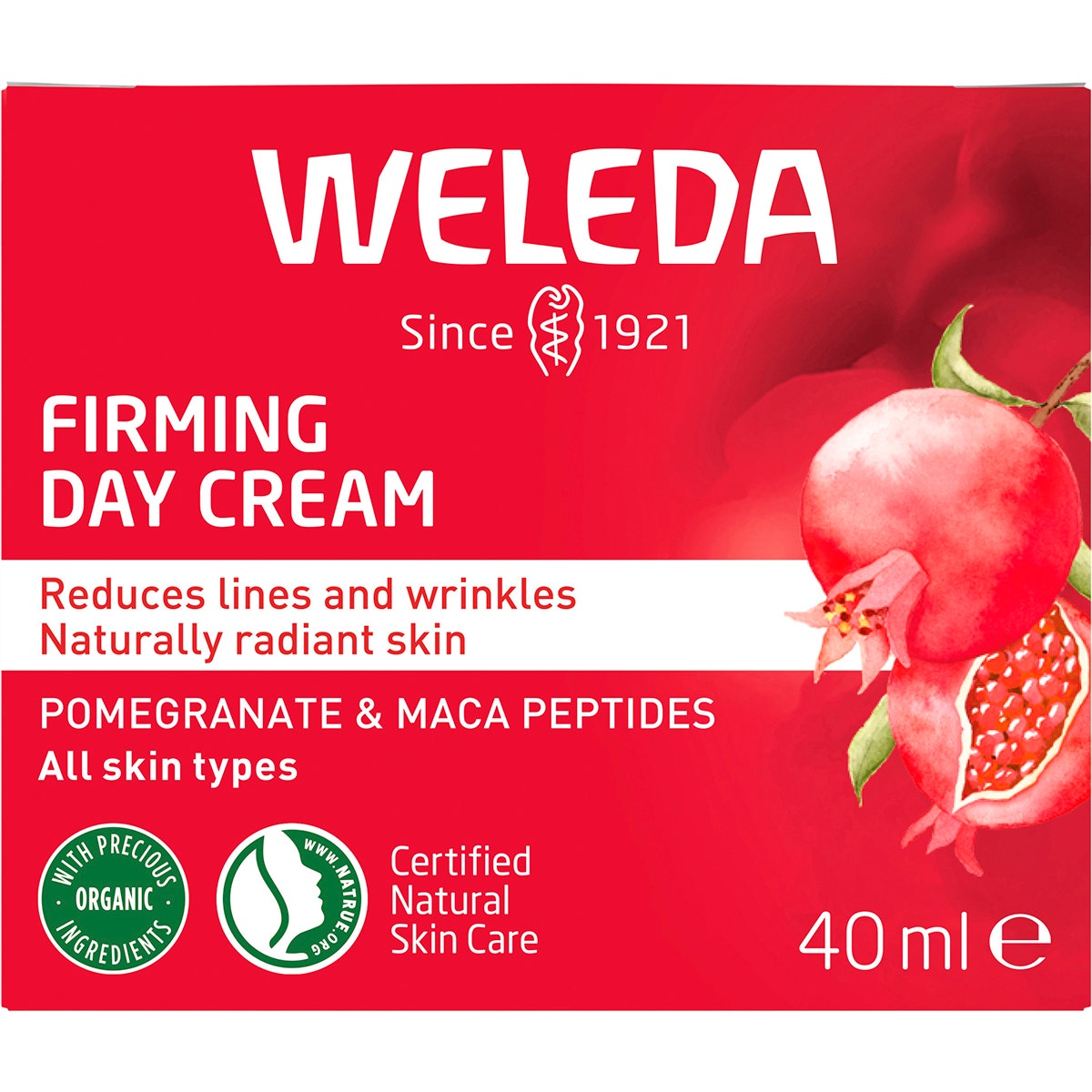 WELEDA Firming Day Cream Pomegranate & Maca Peptides 40ml