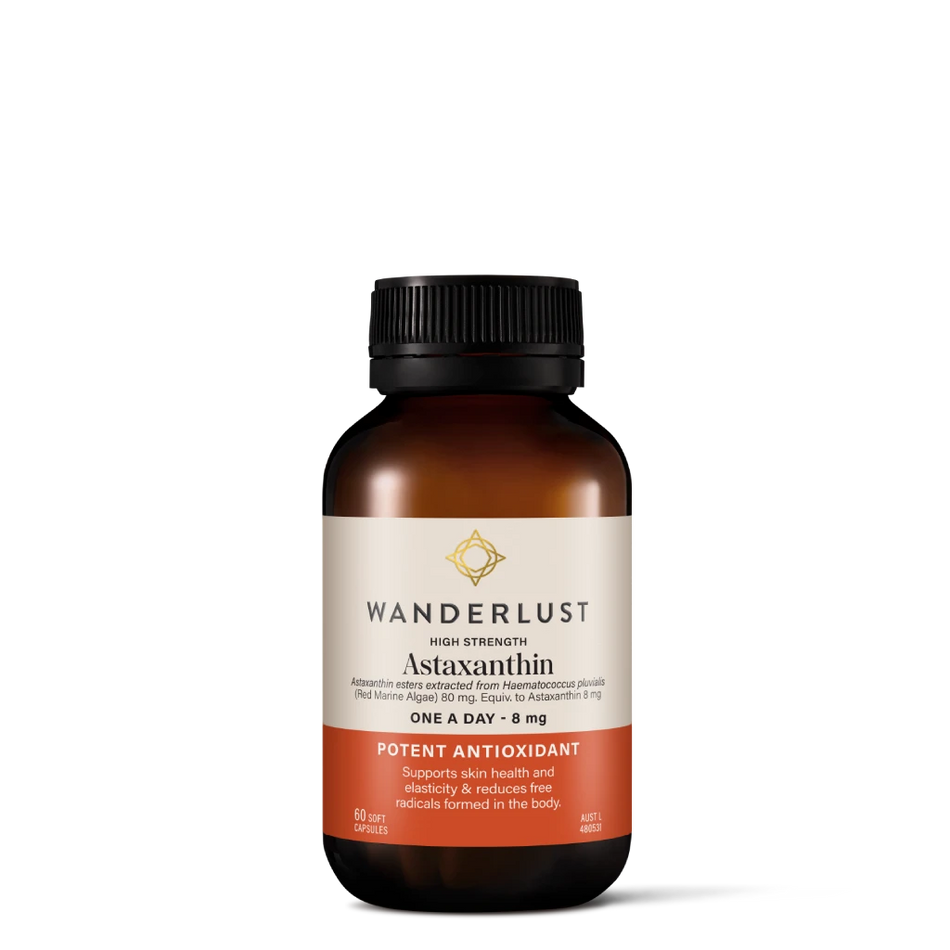 Wanderlust High Strength Astaxanthin 60 caps