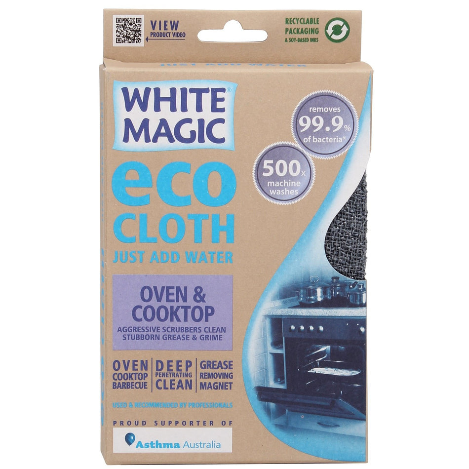 White Magic Eco Cloth Oven & Cooktop 1Pk Pack of 3
