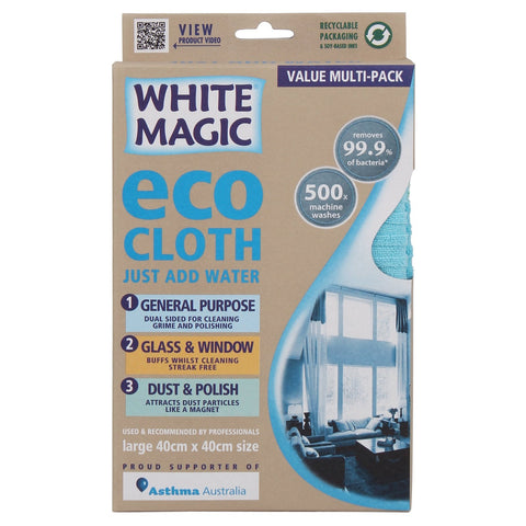 White Magic Eco Basics Value Multi Pack 3Pk