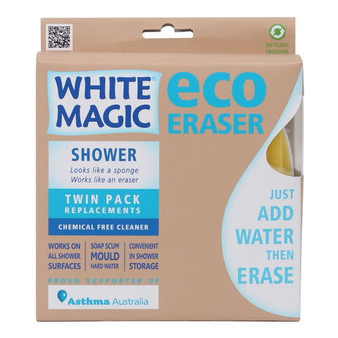White Magic Eraser Sponge Replacement Pack 2Pk