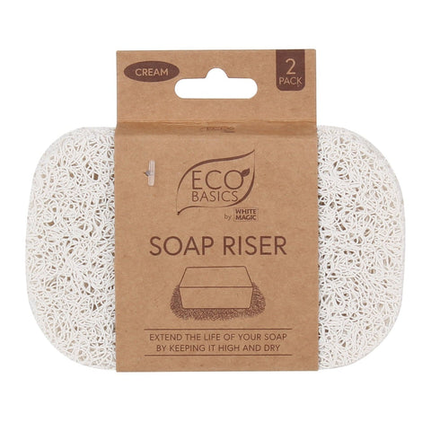 White Magic Soap Riser - Cream 2Pk(Pack of 6)