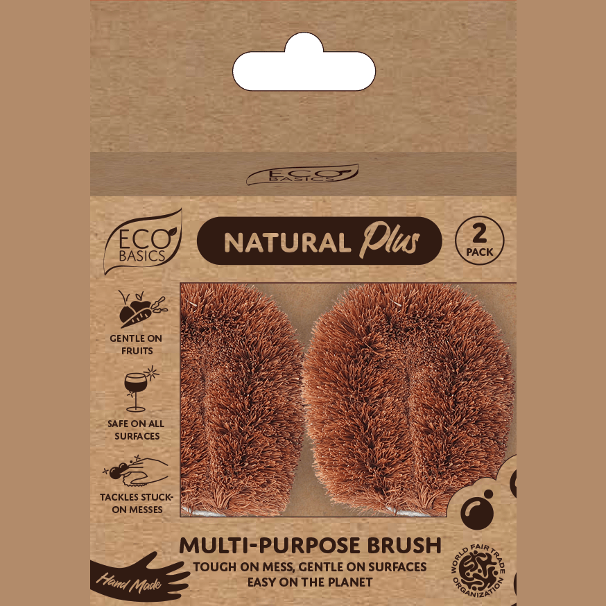 White Magic - Eco Basics Brush Multi Purpose 2Pk