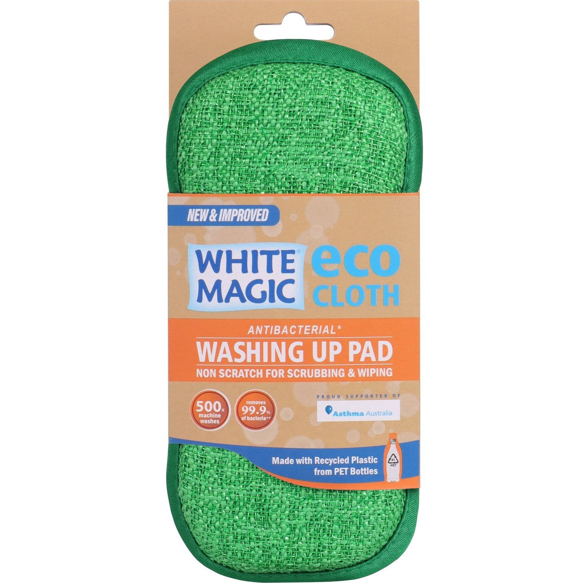 White Magic Washing Up Pad Forest 1Pk Pack of 7
