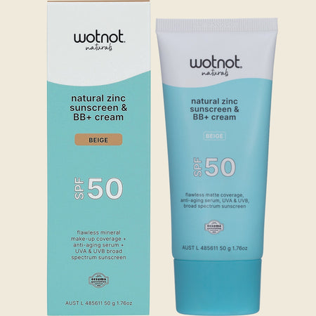 Wotnot Sunscreen & Bb+ Cream Spf50 Beige 50g