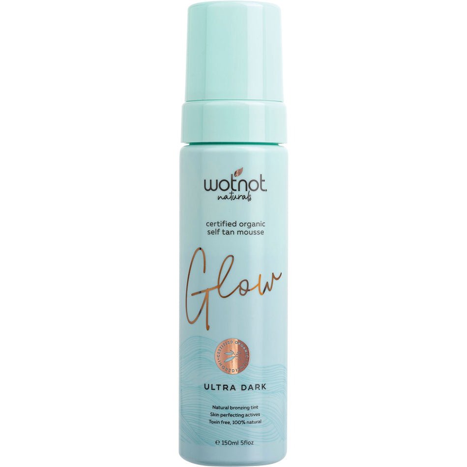 WOTNOT Certified Organic Self Tan Mousse Ultra Dark 150ml