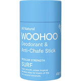 WOOHOO BODY Deodorant & Anti-Chafe Stick Surf - Regular Strength 60g
