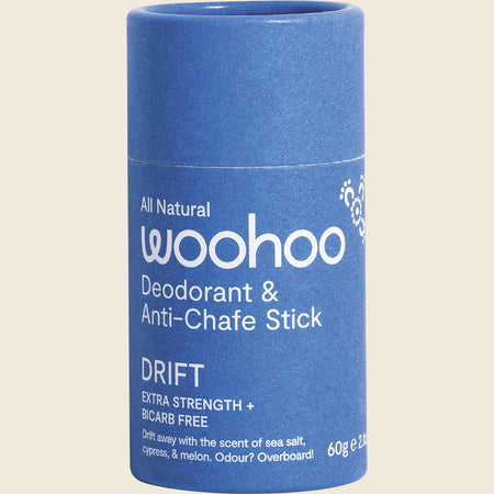 Woohoo Body Deodorant Stick Drift Extra Strength 60g