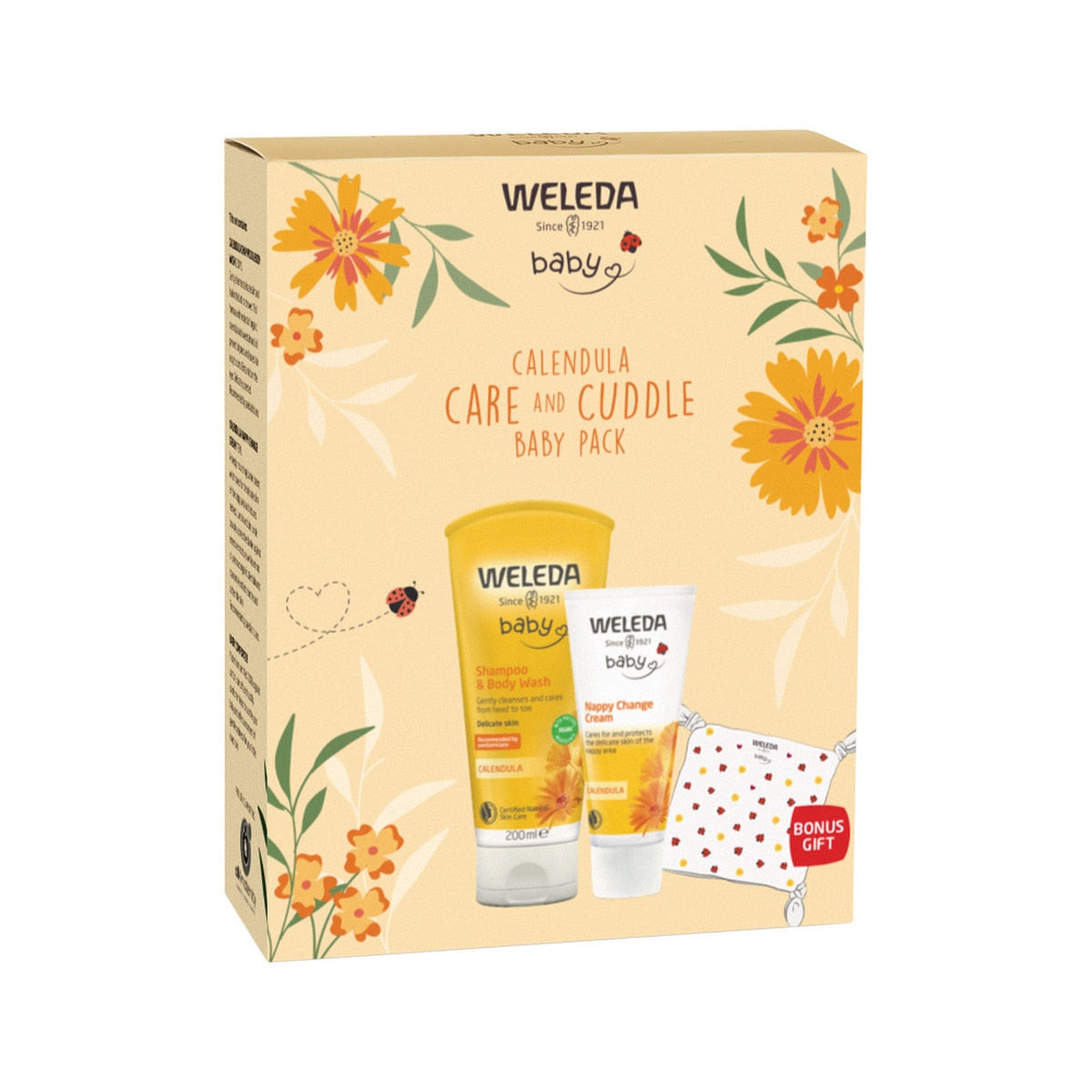 Weleda Baby Calendula Care and Cuddle Baby Pack