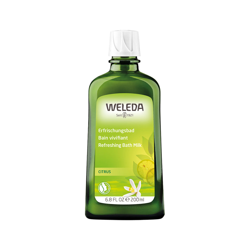 Weleda Organic Bath Milk Refreshing (Citrus) 200ml