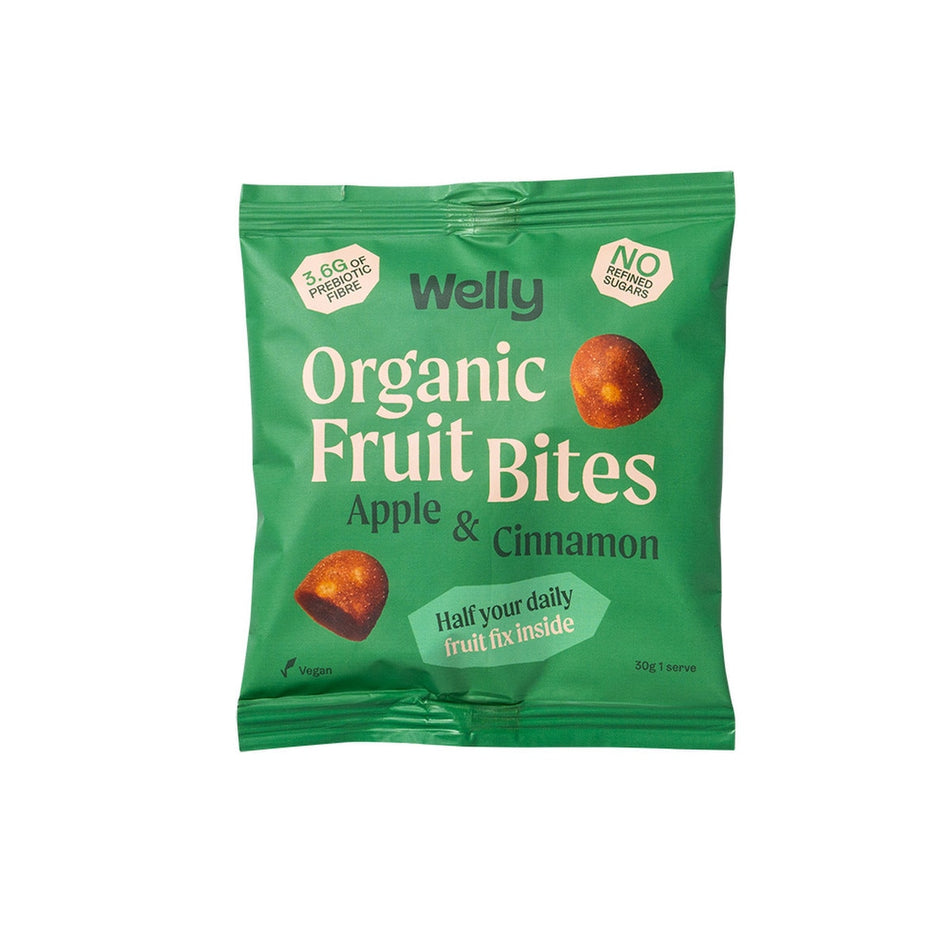 Welly Organic Fruit Bites Apple Pie Apple & Cinnamon 30g Pack of 14